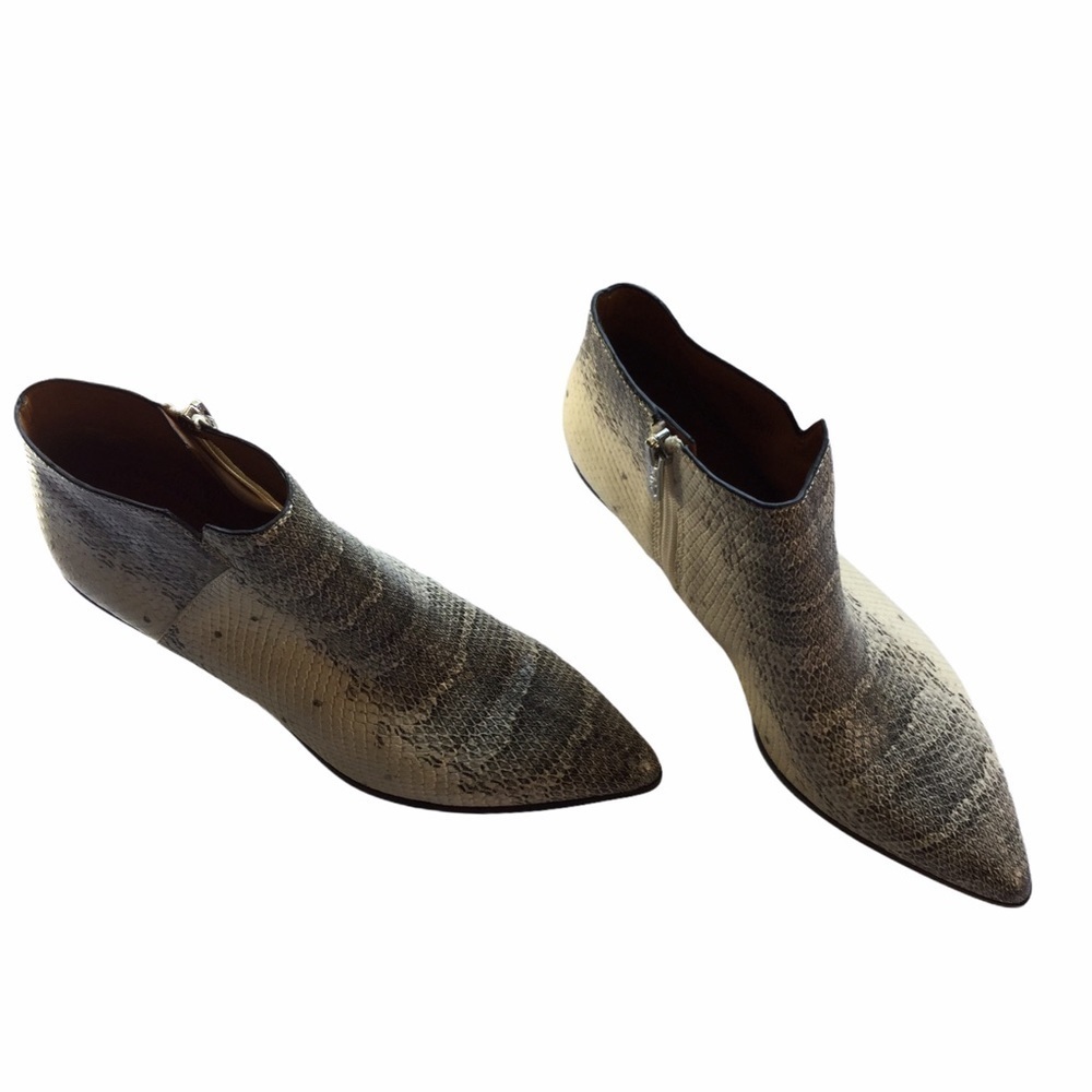 Franco Sarto Luca Ankle Booties Python Leather - image 3